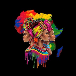 Schwarze Frau Afrikanische Karte PNG, Schwarze Königin PNG, Juni