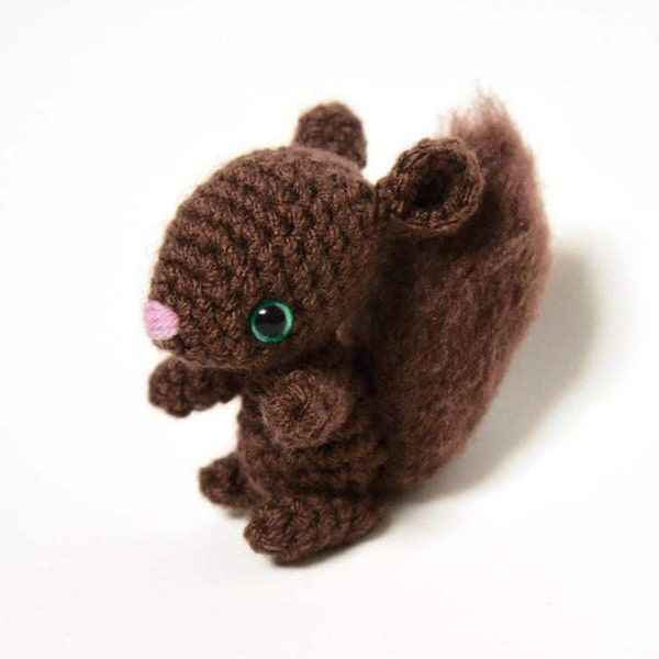 Amigurumi Crochet Squirrel Pattern