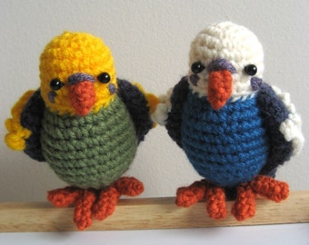 Amigurumi Crochet Budgie Pattern