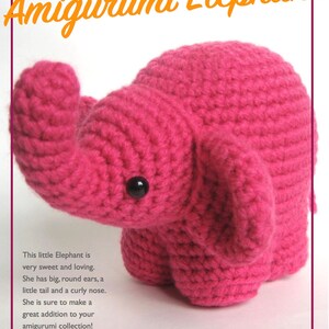 Amigurumi Crochet Elephant Pattern image 4