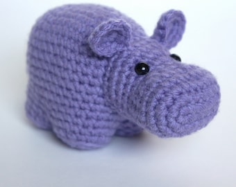 Amigurumi Crochet Hippo Pattern