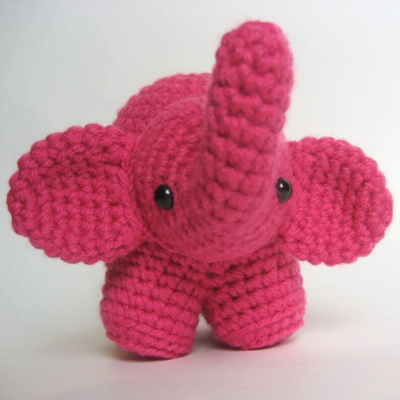 Amigurumi Crochet Elephant Pattern image 3