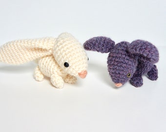 Amigurumi Crochet Bunny and Mouse Pattern