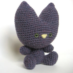 Amigurumi Crochet Silly Cat Pattern