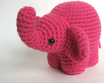 Amigurumi virkat elefantmönster