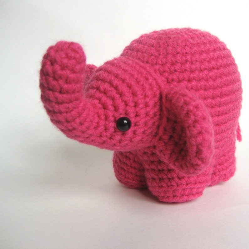 Amigurumi Crochet Elephant Pattern image 1