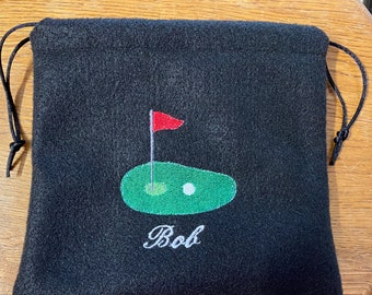 Custom Embroidered Golf Tee/Accessory Bag