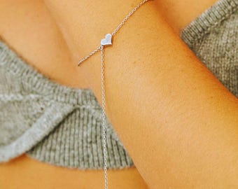 Chain Bracelet | Dainty Bracelet | Adjustable | 925 Sterling Silver | 18K Gold Plated | Celebration of Life Favors Gift | Gift for Her