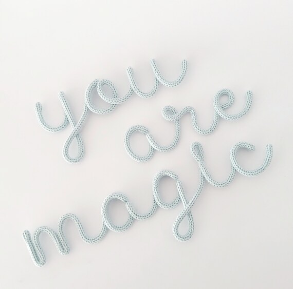 You Are Magic Nursery Wall Decor / Kids Bedroom Decorations / Gifts For The Newborn / Whimsical Kids Bedroom Wall Sign