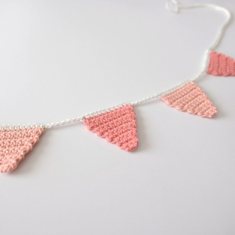 Mini Bunting Garland Scandinavian Nursery Bunting Garland Etsy