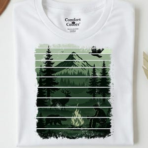 90s National Parks Retro PNG, Digital Download, Respect the Local Wildlife Clipart, Hiking Camping Sublimation, Wanderlust Nature Forest Art