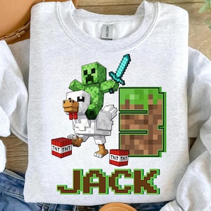 Gamer Birthday Shirt Design: Video Game Party PNG, SVG (Digital Download)