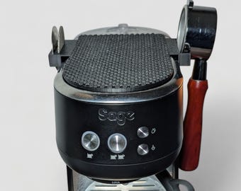 Breville/Sage Bambino Anti-Vibration Top Cover – Magnetic Tray with Portafilter Holder & Puck Slots