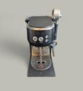 Magnetic Top Cover for Breville\/Sage Bambino \u2013 Portafilter Holder + Puck Screen Slots \u2013 Customizable Espresso Station Organizer