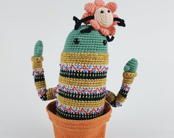 Niñocactus and Luciflor- PDF Crochet Pattern - Amigurumi E-book