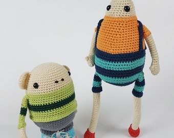 Minus & PIckles amigurumi pattern - PDF crochet E-book