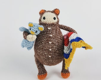 SCOUT- PDF Crochet Pattern - Amigurumi E-book