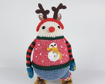 Uggy, the ugly sweater guy- PDF Crochet Pattern - Amigurumi E-book