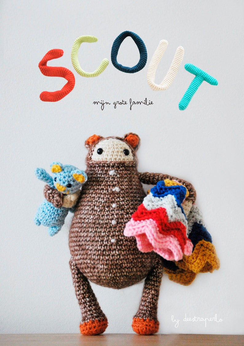 SCOUT PDF Crochet Pattern Amigurumi E-book image 9