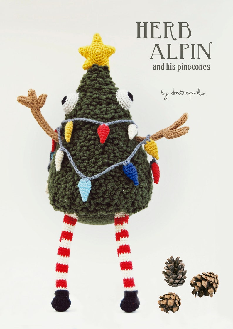 HERB ALPIN PDF Crochet Pattern Amigurumi E-book image 7