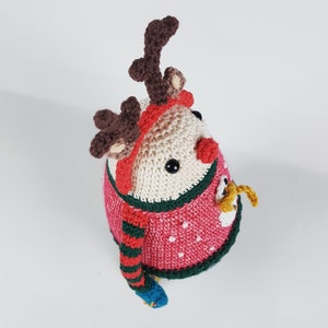 Uggy, the ugly sweater guy PDF Crochet Pattern Amigurumi E-book image 3