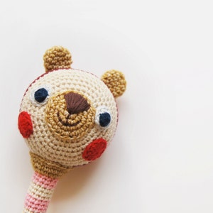 JingleBear Crochet Rattle PDF Pattern Amigurumi E-book image 4