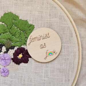 Feminist As F--K Magnetic Needle Minder