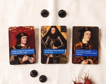 York Brother Pin | Plantagenet Portrait, Wars of the Roses, Medieval History Acrylic Pin Richard III Edward IV George, Duke of Clarence