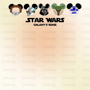 Star Wars Disneyy Galaxy's Edge Svg, Personajes de Star Wars Svg, Star Wars svg, Magical Kingdom svg, Archivo de corte de vinilo, Svg, Pdf, Jpg, Png