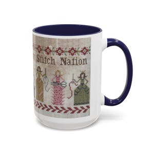 Cross Stitch Nation Mug (11, 15oz) image 7