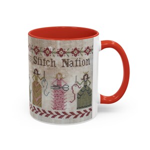 Cross Stitch Nation Mug (11, 15oz) image 2