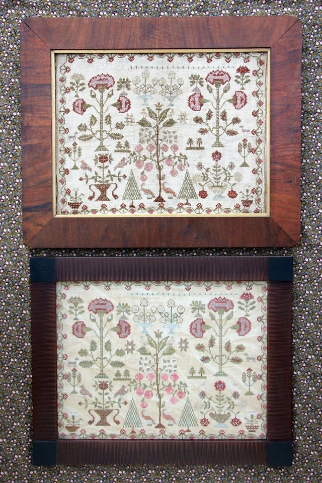 Victoria's Garden (a Faithfully Reproduced Antique Sampler) : Cro…