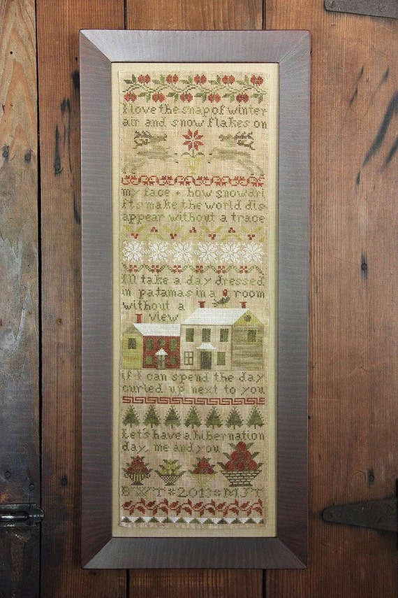 Be Kind Always Heartstring Samplery Cross Stitch Pattern