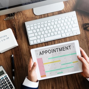 Appointment Book: Meeting Tracker (PDF Download) Just Download, Print and write.