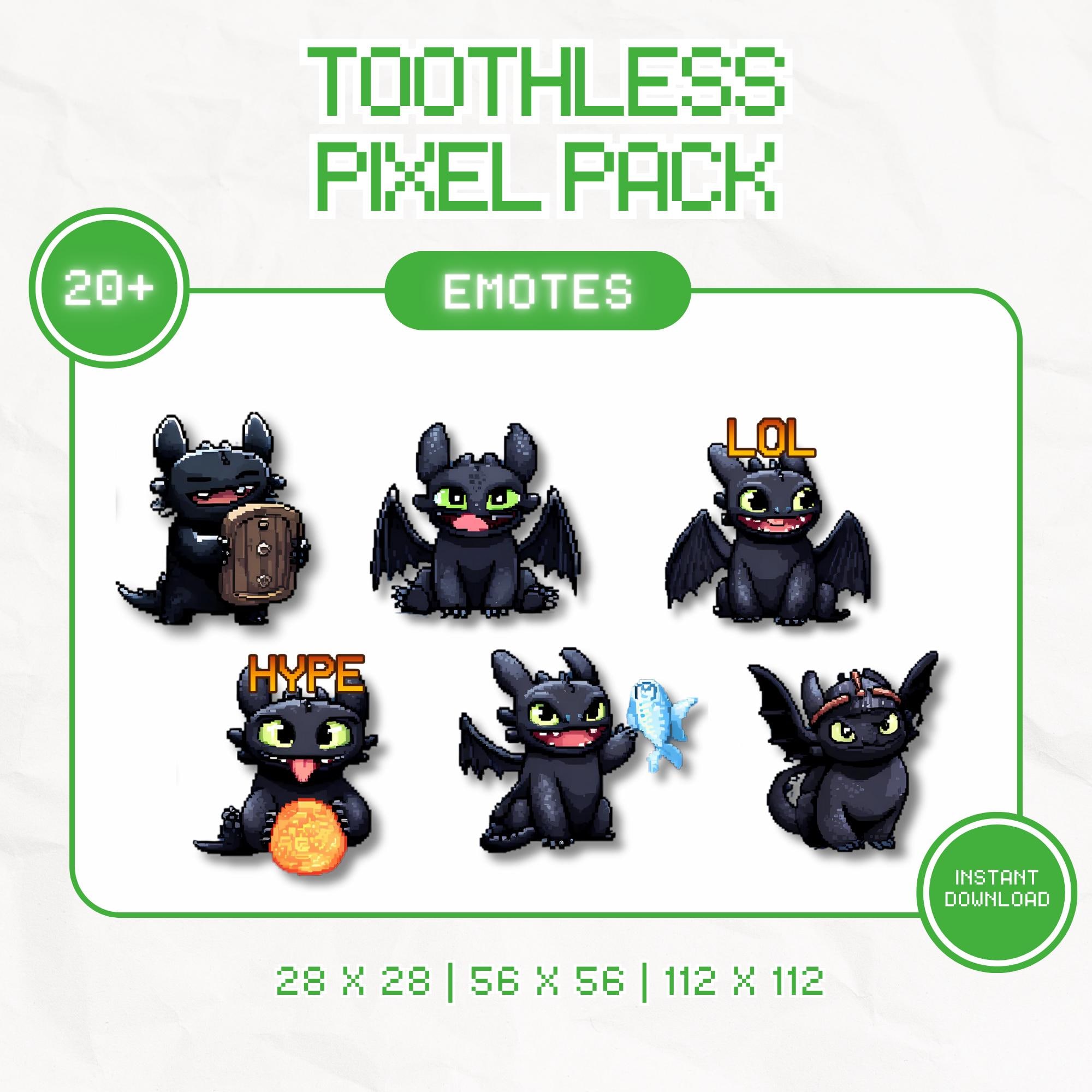 Toothless Pixel Art New Zealand