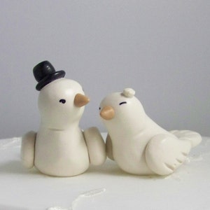 Love Bird Wedding Cake Topper Birds - High Fashion Decor Small - FREE U.S. SHIPPING