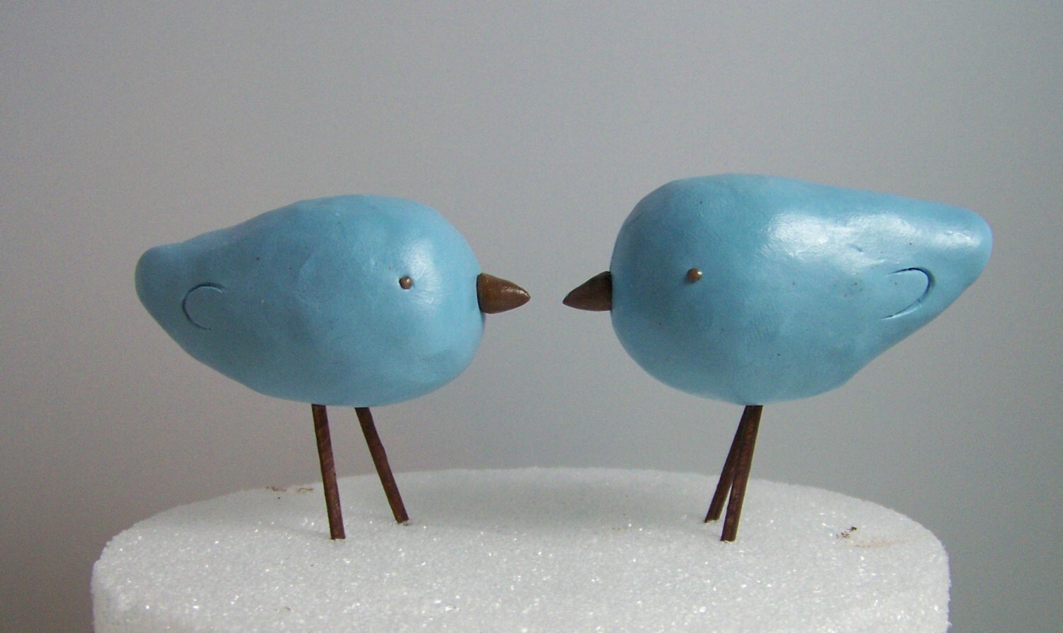 Bird Wedding Cake Topper Rustic Love Birds Decor Colors of Etsy