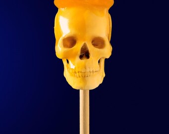 Toffee Apple Skull Fine Art Print, Dark Whimsy Decor