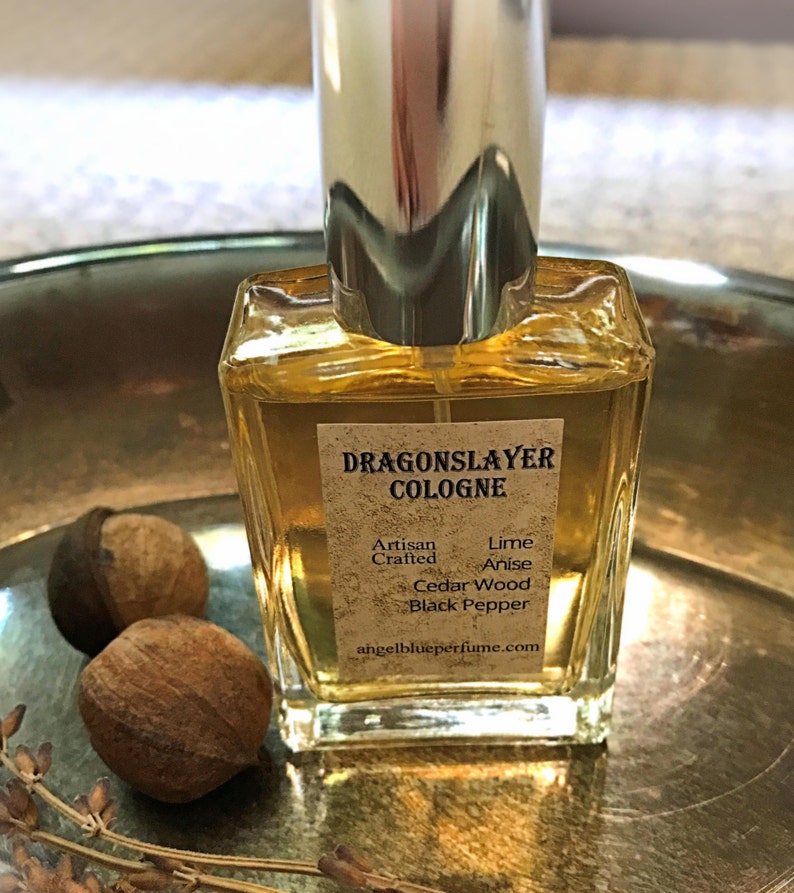 DragonSlayer natural cologne for men artisan and plant Etsy
