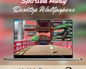 Spirited Away Ghibli Desktop Wallpaper, Anime Background (Digital Download)