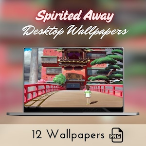 Spirited Away, Wallpapers Inspired by Studio Ghibli, Desktop background, MacBook Wallpaper,Anime, Lofi landscape,Whimsical background
