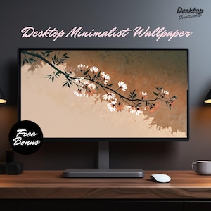 Fondos de pantalla de Sakura Lofi, fondos de pantalla de inspiración japonesa, arte digital japonés, fondo para escritorio, portátil, fondo de pantalla para computadora, zen japonés