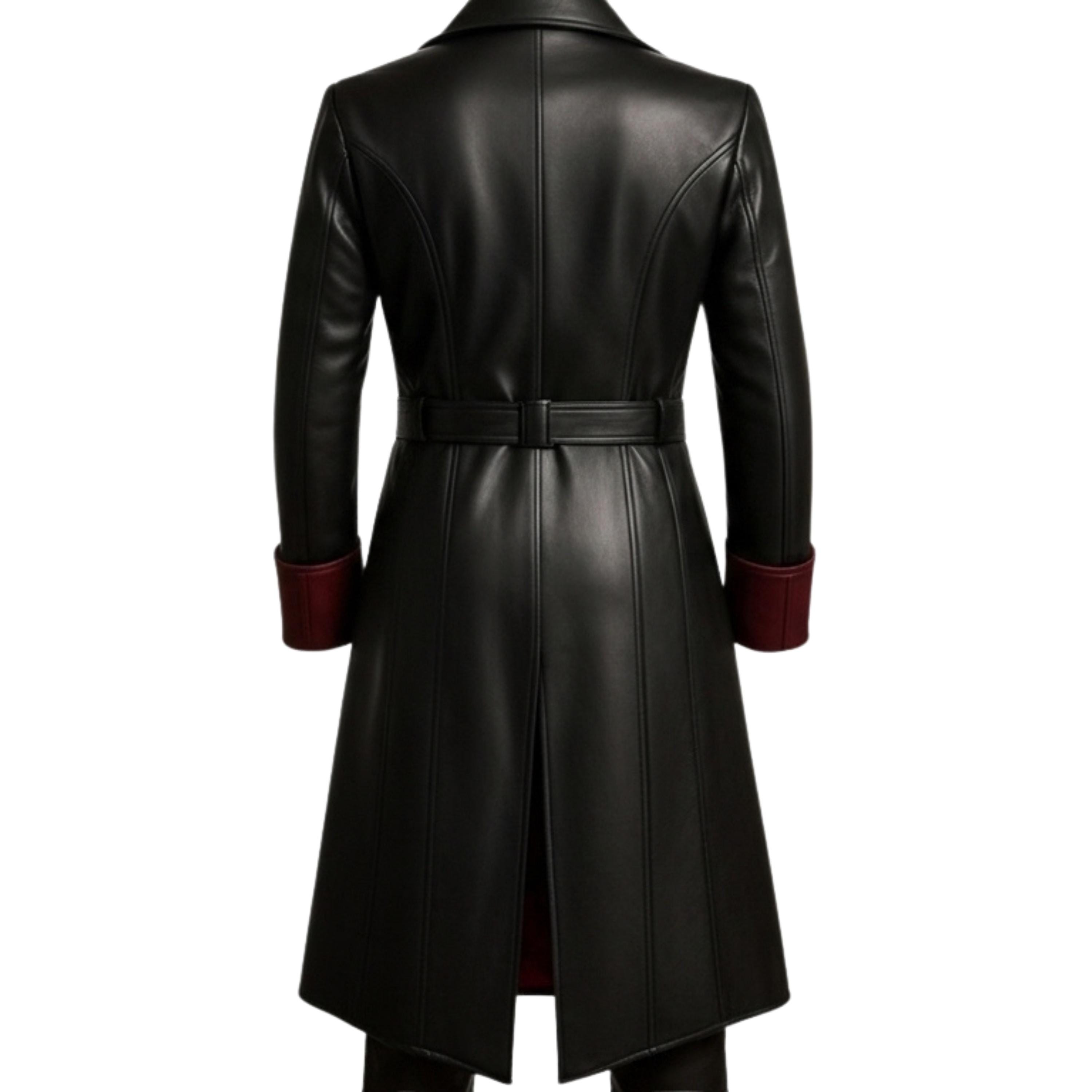 Handmade Gothic Unisex Victorian Steampunk Tailcoat & Vest Black 