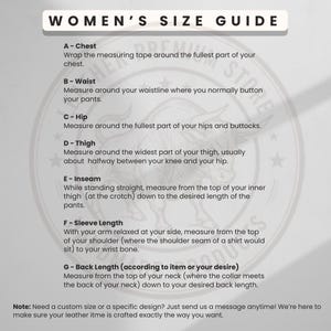 Women Size Guide
