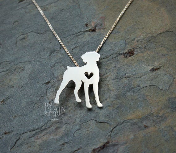 weimaraner necklace