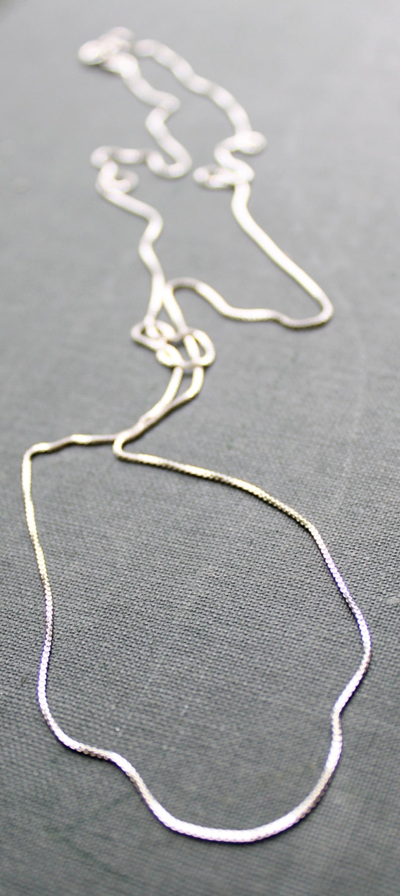 Sterling Silver Box Chain image 3