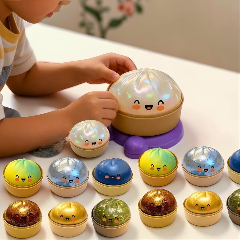 Squishy Dumpling Toys Etsy UK