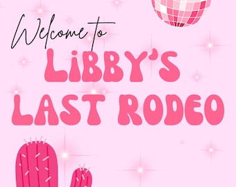 Last Rodeo Hen Do Signs