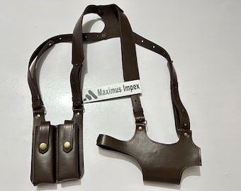 レオン・ケネディ風コスチュームショルダーホルスター - Etsy 日本