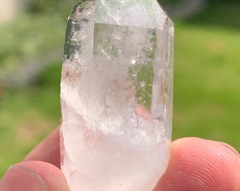 Cristal de cuarzo transparente de Arkansas, pieza de colección